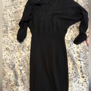 Reiss V-Neck Sweater Dress